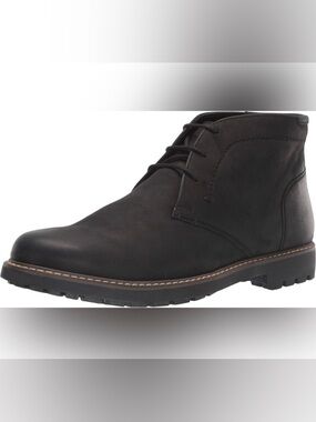 Florsheim Black Field Chukka Boots Men’s Size 12 Leather Dress Casual